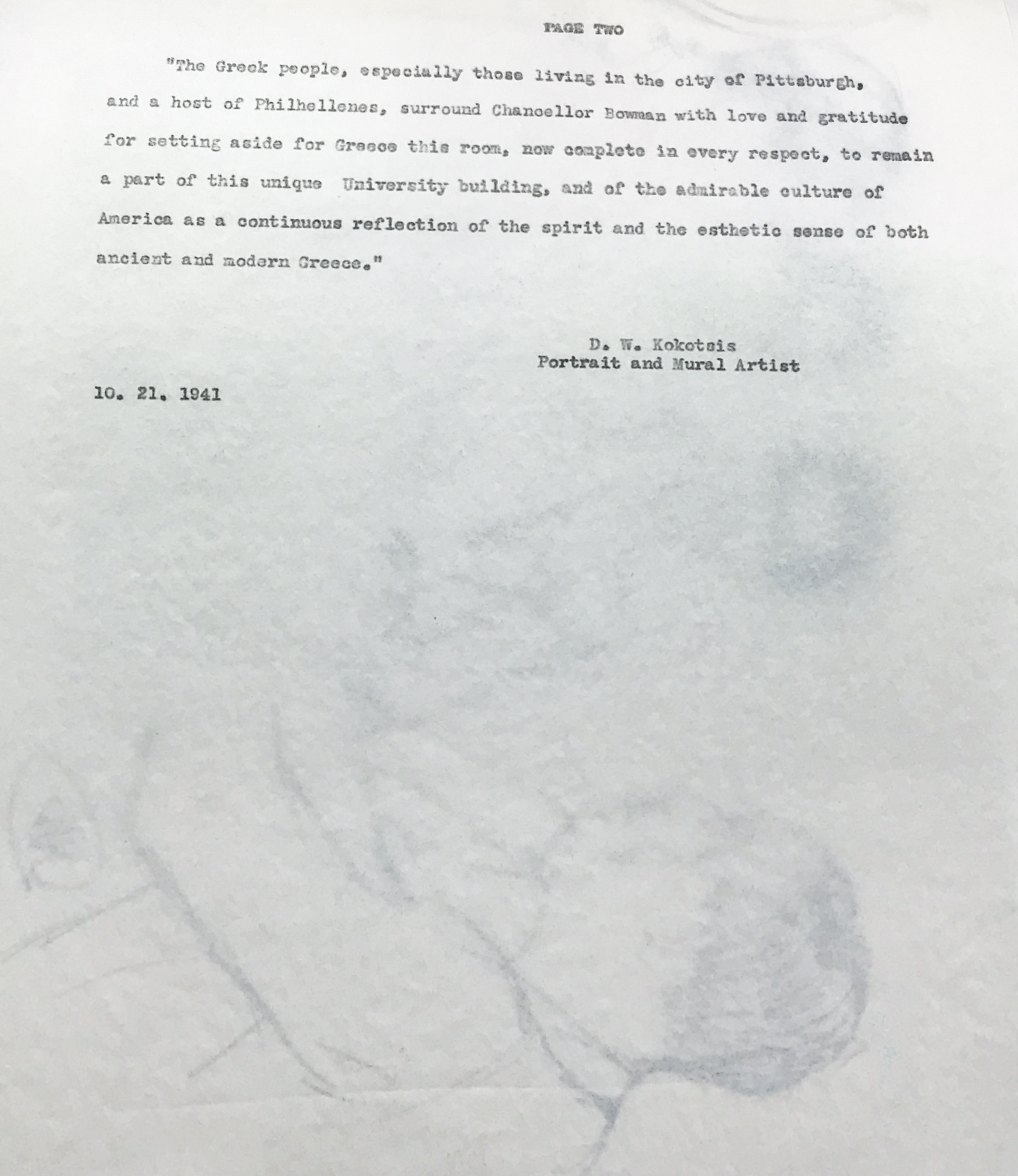 Demetrios Kokotsis-The Artist of the Greek Room