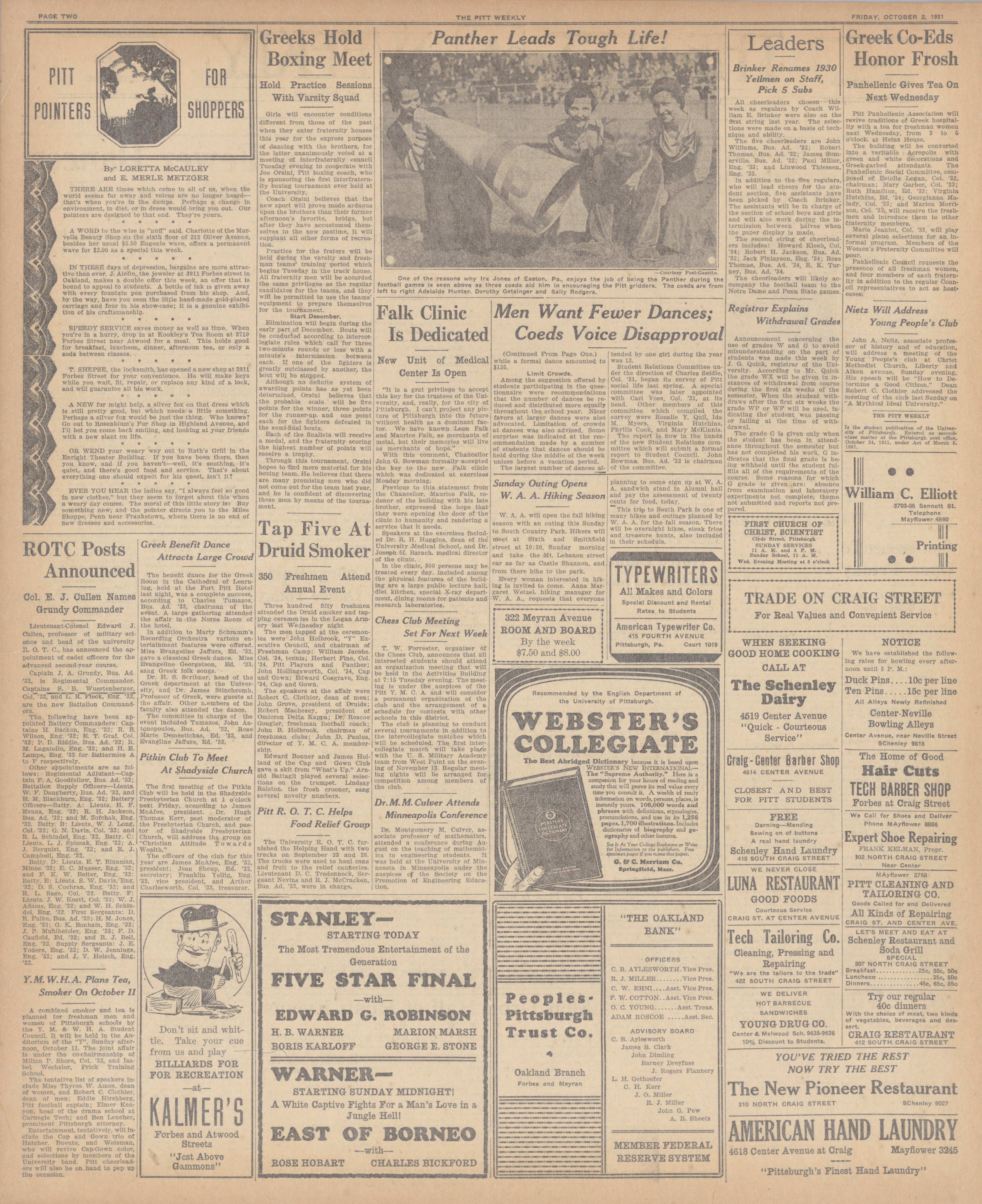 Pitt Times 1931 B